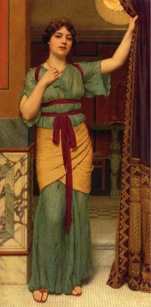 John William Godward - A Pompeian Lady 2