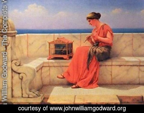 John William Godward - Sweet Sounds