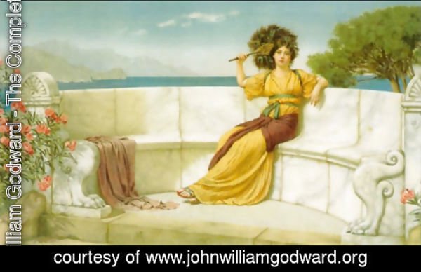 John William Godward - In the Prime of the Summer Time 2