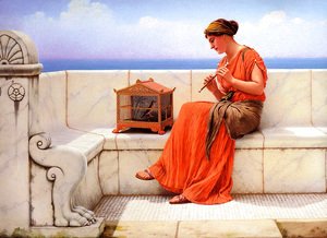 John William Godward - A Song without Words