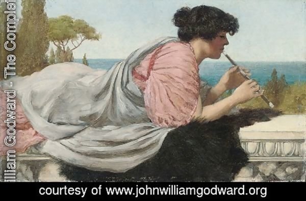John William Godward - A Melody