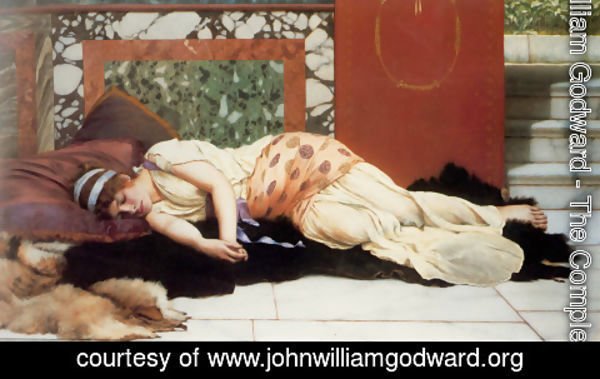 John William Godward - Endymion